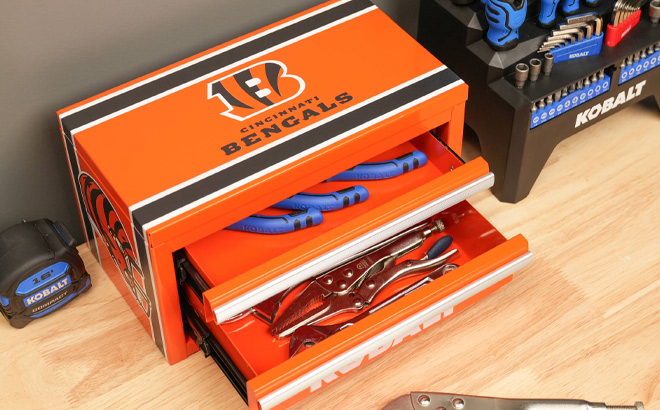 Kobalt Mini Toolbox in Cincinnati Bengals