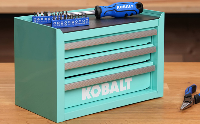 Kobalt Portable 3 Drawer Tool Box