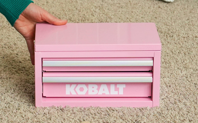 Kobalt Portable Mini 2 Drawer Toolbox