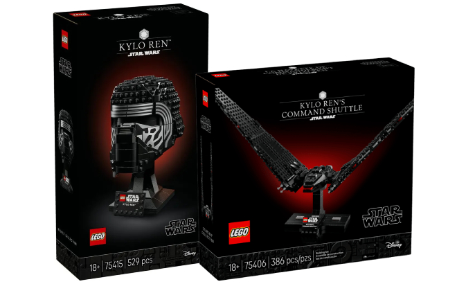 LEGO Star Wars Kylo Ren Building Set Bundle