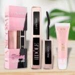 Lancome Juicy Tubes Lip Gloss Lash Idole Mascara Duo on a Table