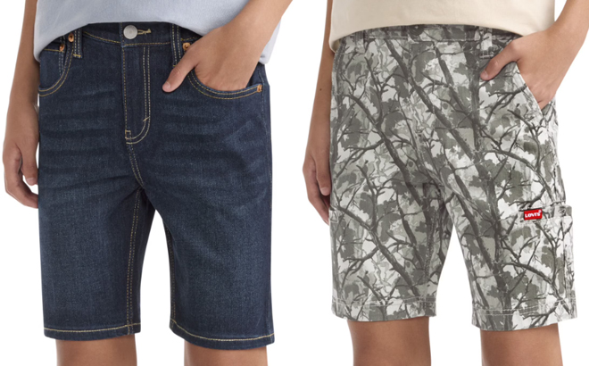 Levis Boys Denim Shorts