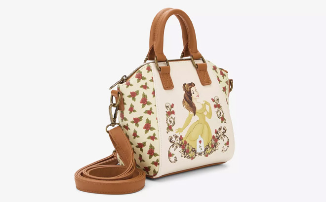 Loungefly Disney Beauty And The Beast Mini Satchel Bag Loungefly Disney Beauty And The Beast Mini Satchel Bag