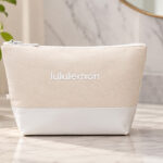 Lululemon Wordmark Canvas Pouch