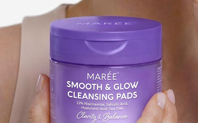 MAREE Niacinamide Toner Cleansing Pads for Face