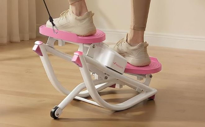 Merach Rocking Stepper in Pink