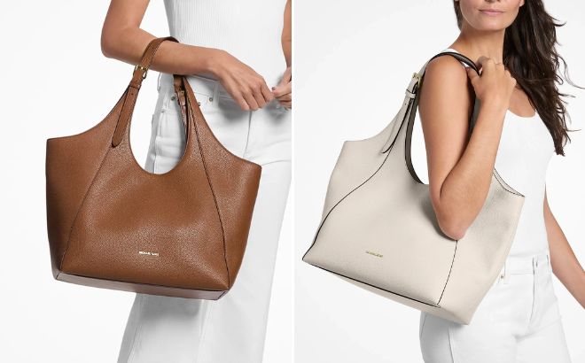 Michael Kors Bernie Large Pebbled Leather Tote Bag Michael Kors Bernie Large Pebbled Leather Tote Bag