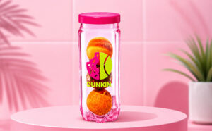 Mini Tennis Can with Purchase at Dunkin