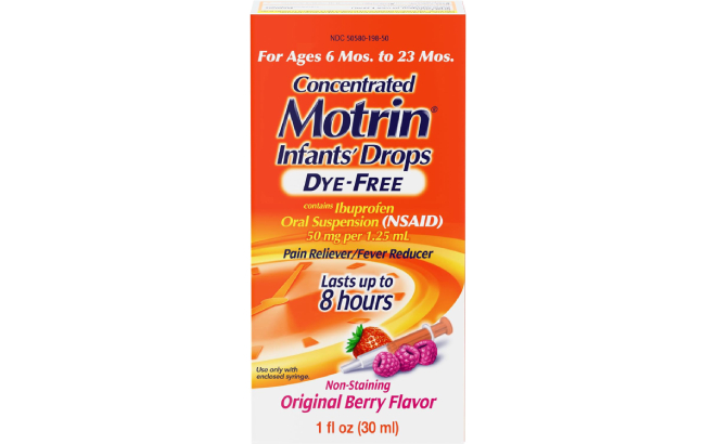 Motrin Infants Concentrated Drops