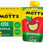 Motts Applesauce Clear Pouch 20 Pack