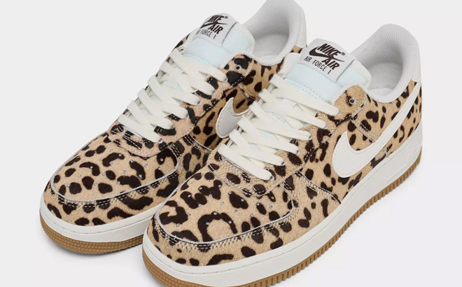 Nike Air Force 1 07 Cheetah Print Womens Casual Shoes Nike Air Force 1 07 Cheetah Print Womens Casual Shoes