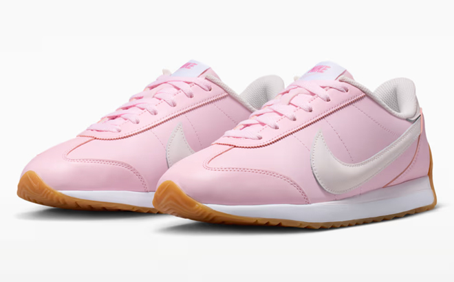 Nike Womens Pacific Low Top Sneakers in Pink Pearl