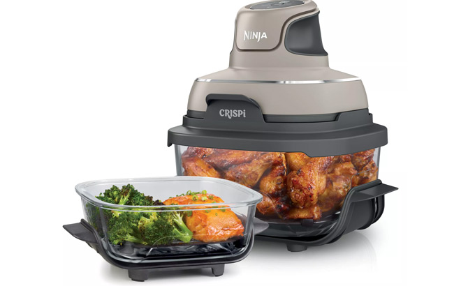 Ninja Crispi 4 in 1 Portable G lass Air Fryer Ninja Crispi 4 in 1 Portable G lass Air Fryer