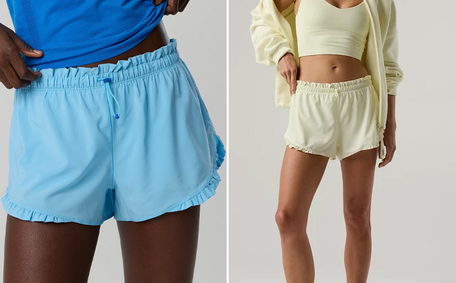 Offline By Aerie Ruffle Hot Stuff Shorts