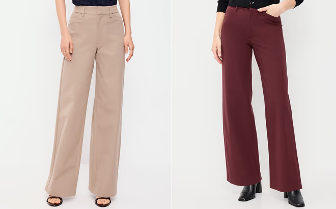 Old Navy Pixie Super Wide Leg Pants Old Navy Pixie Super Wide Leg Pants