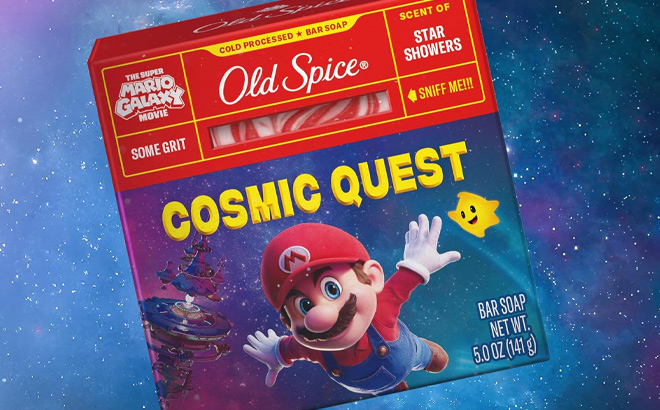 Old Spice x The Super Mario Galaxy Movie Bar Soap in Star Showers Old Spice x The Super Mario Galaxy Movie Bar Soap in Star Showers