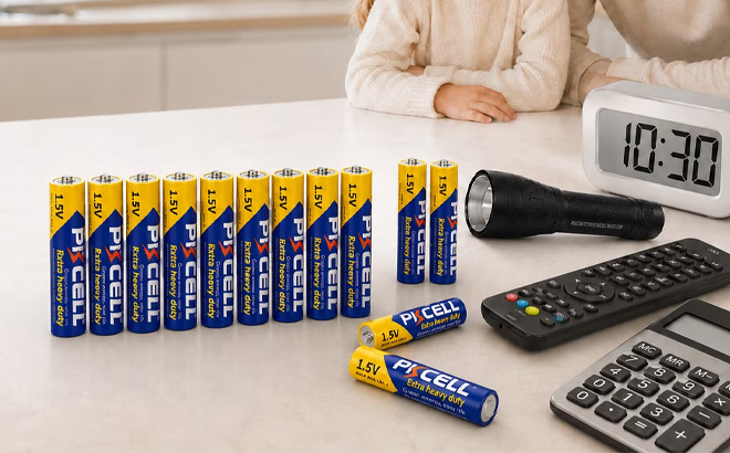 PKCELL AAA Batteries 20 Pack
