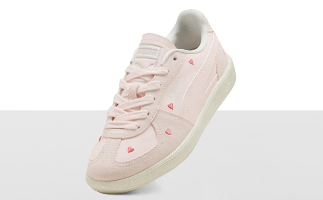 PUMA Palermo Amor Sneaker on the Table PUMA Palermo Amor Sneaker on the Table