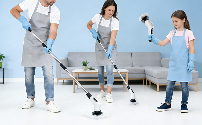 People Using the Liffllted Powerful Electric Spin Scrubber