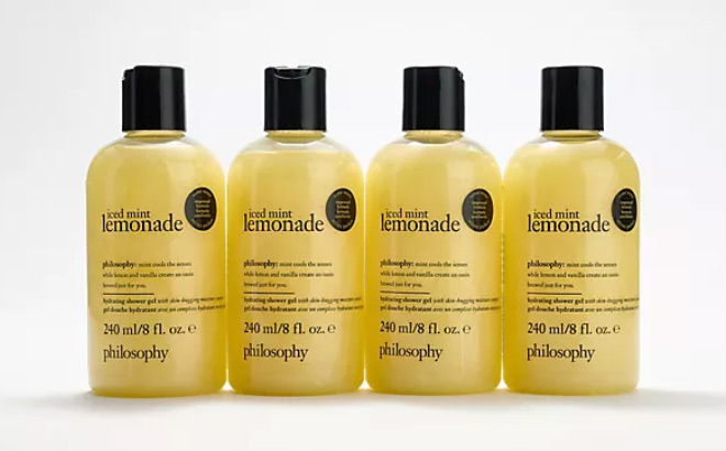 Philosophy Travel 4 Pack Mini Shower Gels