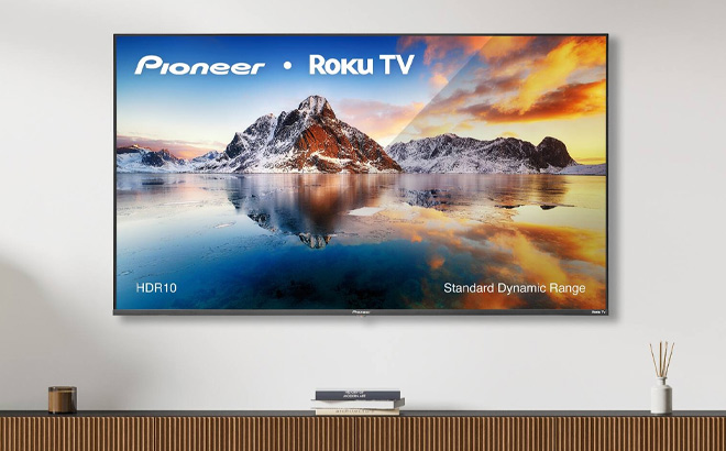 Pioneer 55 inch Class LED 4K UHD Smart Roku TV