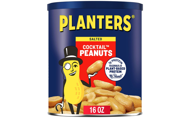 Planters Salted Cocktail Peanuts 16oz