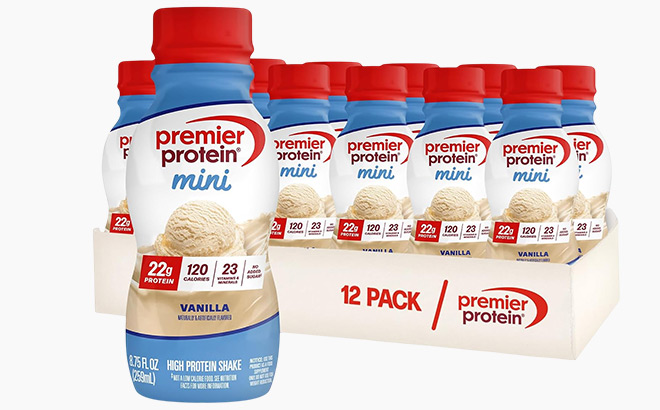 Premier Protein MINIs Protein Shake 12 Pack Premier Protein MINIs Protein Shake 12 Pack