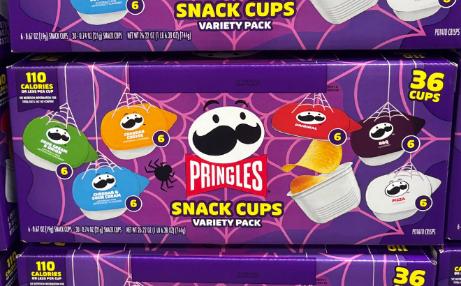 Pringles Snack Cups Variety Pack