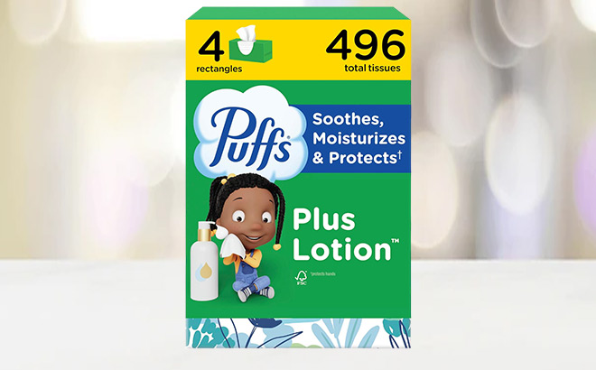 Puffs 496 Count Facial Tissues Puffs 496 Count Facial Tissues