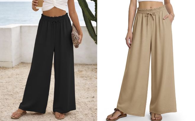 REDESS Wide Leg Womens Pants