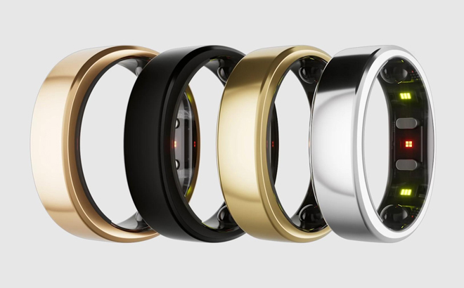 RingConn Gen 2 Smart Rings in Various Colors