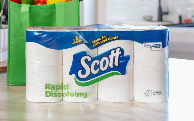 Scott Toilet Paper 48 Count Double Rolls