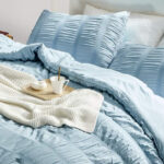 Seersucker 3 Piece Comforter Set