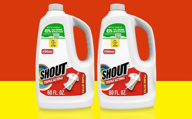 Shout Laundry Stain Remover 2 Pack