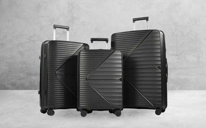 Smicure Luggage 3 Piece Set Smicure Luggage 3 Piece Set