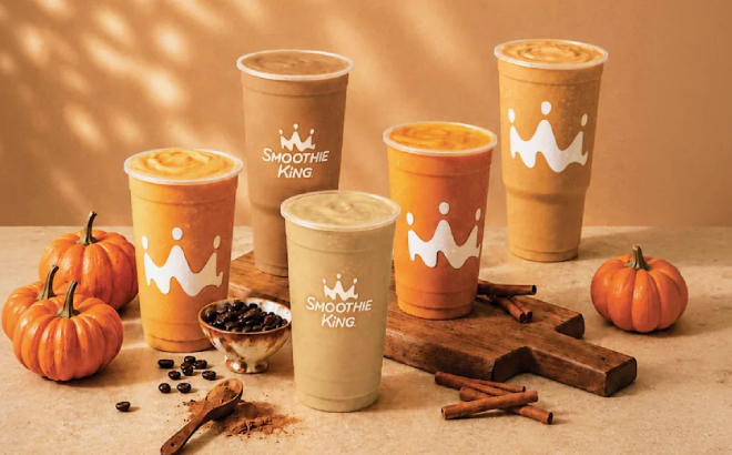 Smoothie King 2026 Pumpkin Lineup Smoothie King 2026 Pumpkin Lineup