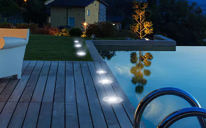 Solar Lights in the Yard Solar Lights in the Yard