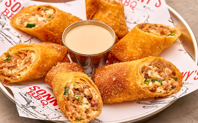 Sonnys BBQ Pork Egg Rolls