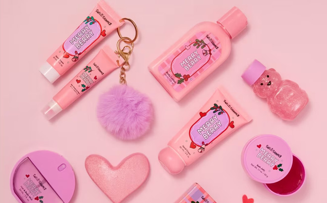 Sweet Shimmer Beauty Christmas Items