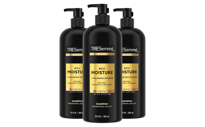 TRESemme Rich Moisture Hydrating Shampoo 3 Pack