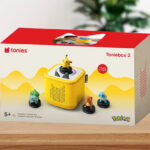 Tonies Pokemon Toniebox 2 Screen Audio Player Set on the Table