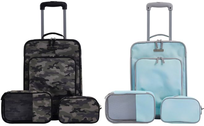 Travelers Club 3 Piece Luggage Set Travelers Club 3 Piece Luggage Set