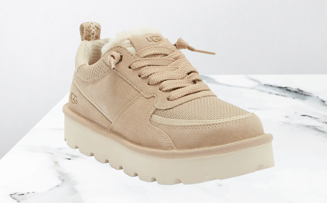 UGG Sungazer Sneaker on the Table
