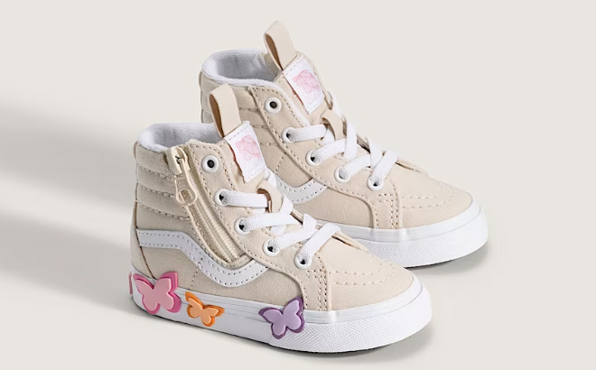 VANS Toddler Sk8 Hi Side Zip Shoes