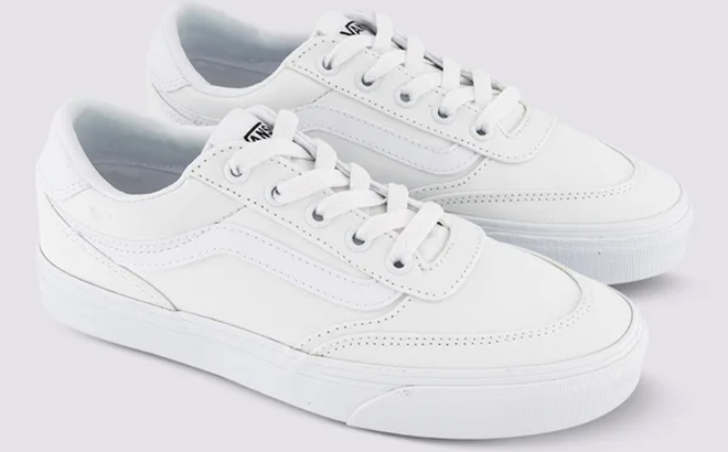 Vans Womens Brooklyn LS Low Top Sneakers Vans Womens Brooklyn LS Low Top Sneakers