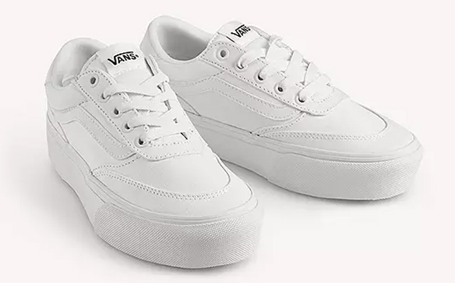 Vans Womens Brooklyn LS Shoe Low Top Sneakers Vans Womens Brooklyn LS Shoe Low Top Sneakers