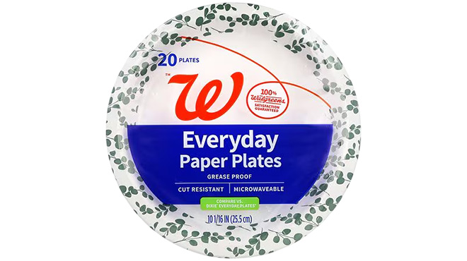 Walgreens Everyday Paper Plates Walgreens Everyday Paper Plates