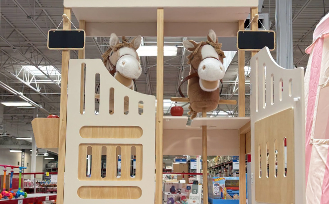 Wooden Horse Stable Playset at Sams Club
