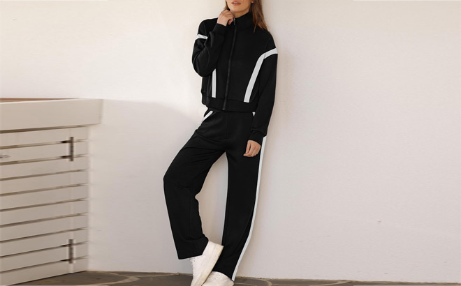 Xieerduo Womens 2 Piece Lounge Set
