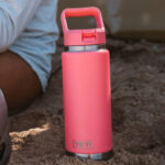YETI Rampler 18oz Water Bottle on the Floor